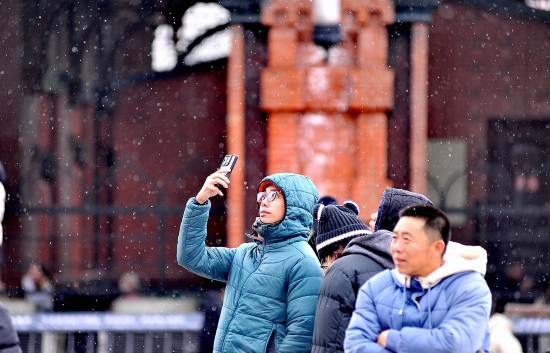 11月初，哈爾濱迎來2024年初雪。